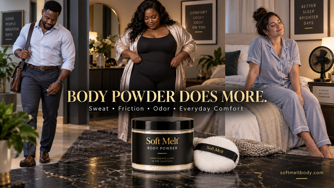 It's Not Just for Sweat: What Body Powder Actually Solves