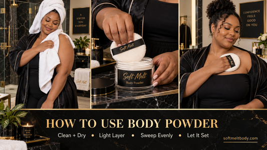 How to Use Body Powder: Step-by-Step Instructions