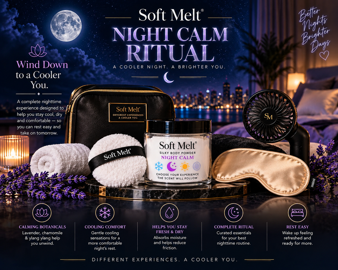 Night Calm Ritual | Cooling Body Powder for Warm Sleepers