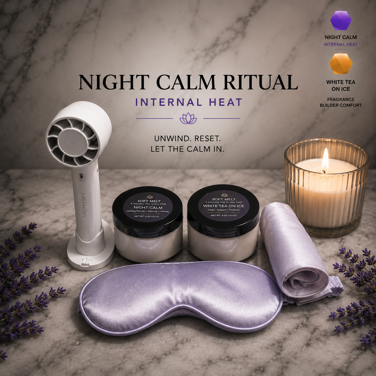 Night Calm Ritual 🟣🟡
