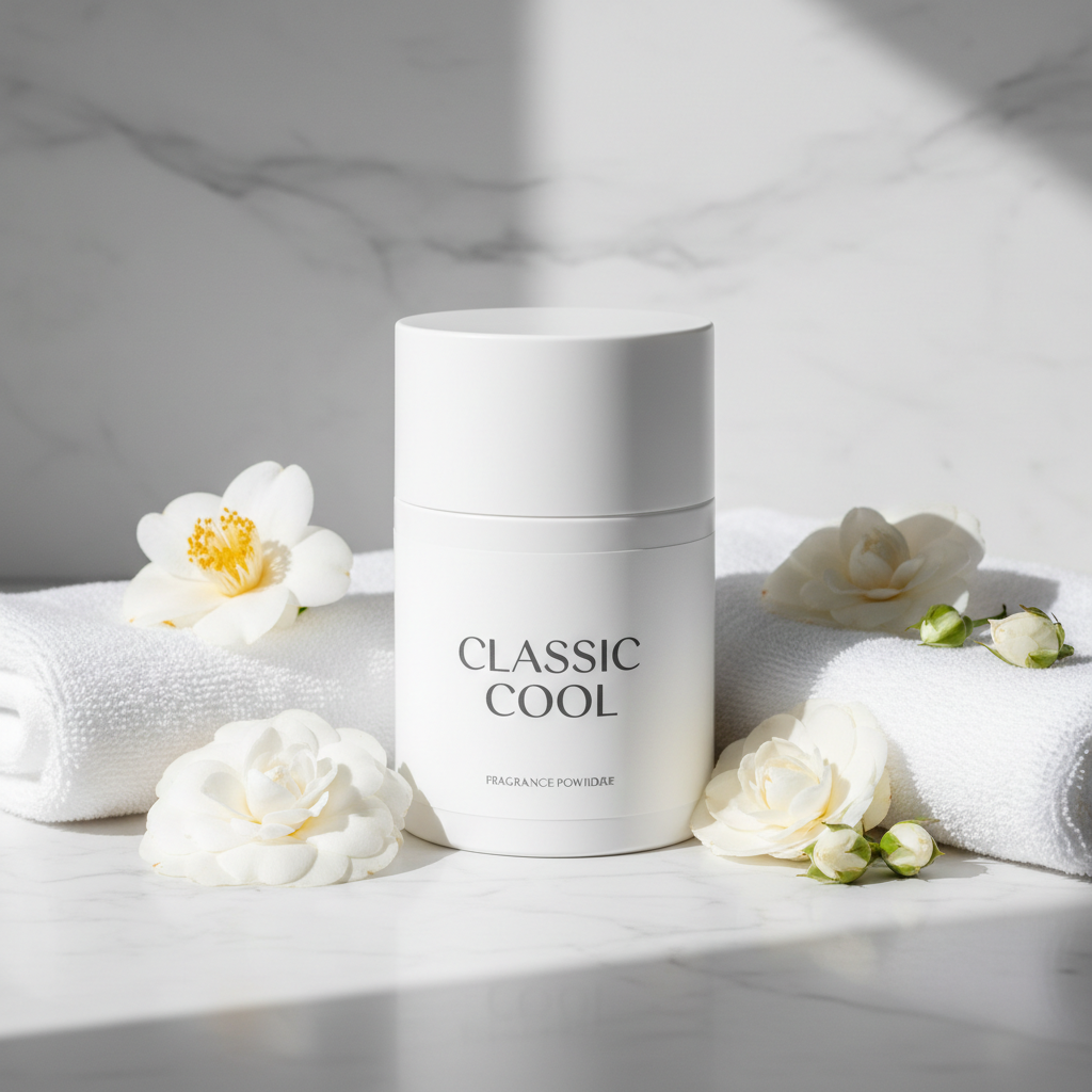 Classic Cool Fragrance-Free Silky Body Powder 4oz by Soft Melt