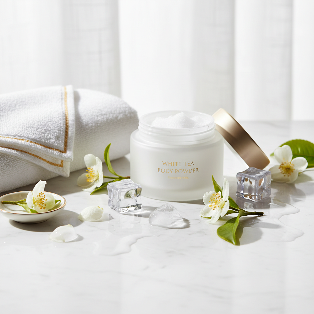 Soft Melt White Tea on Ice Indulgence Ritual body care set