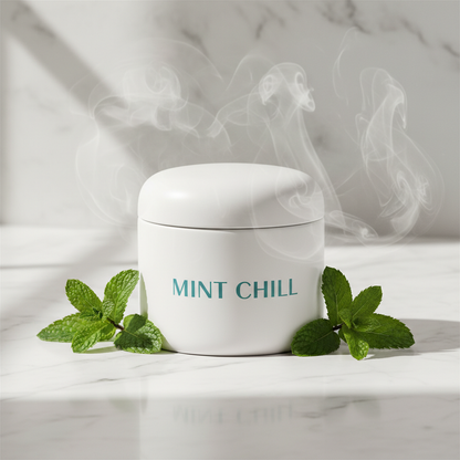Mint Chill Silky Cooling Body Powder 4oz by Soft Melt