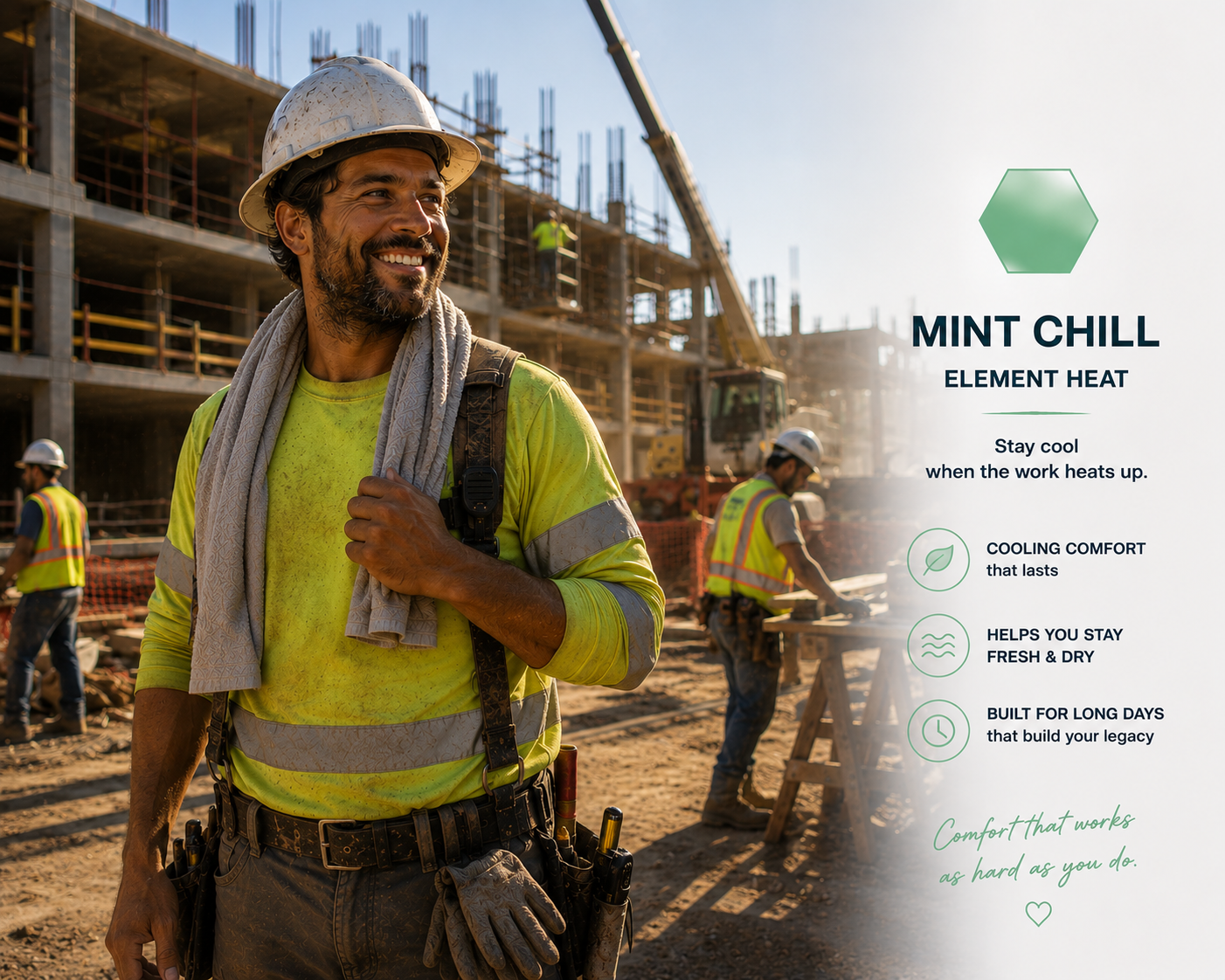 Mint Chill — Cooling Body Powder for Sweat & Chafing 🟢