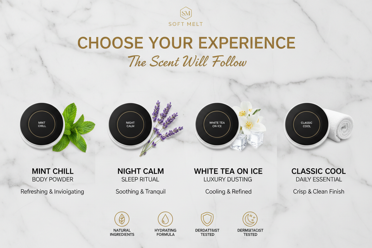 Soft Melt Choose Your Experience Banner